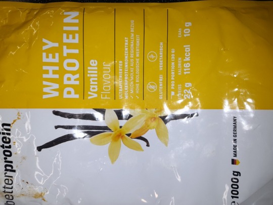 Vanille Proteinpulver Kalorien-Nährwerte
