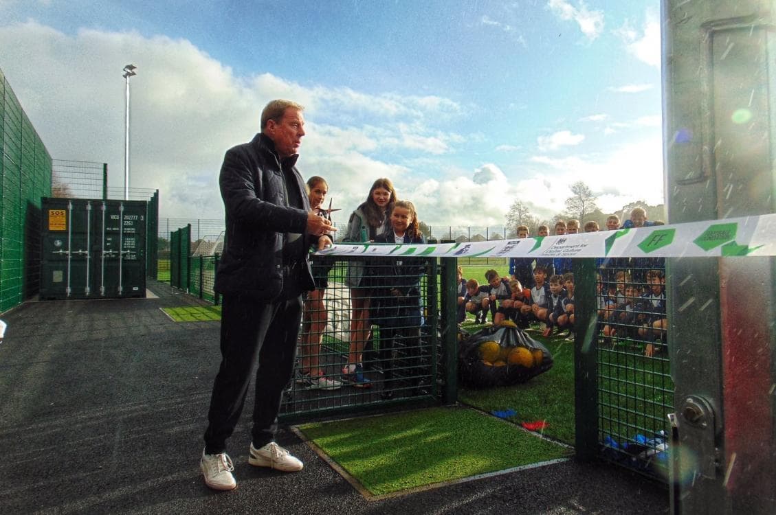Harry Redknapp at Slades Park