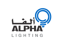 لوجو الفا للاضاءه لوجو الفا للاضاءه