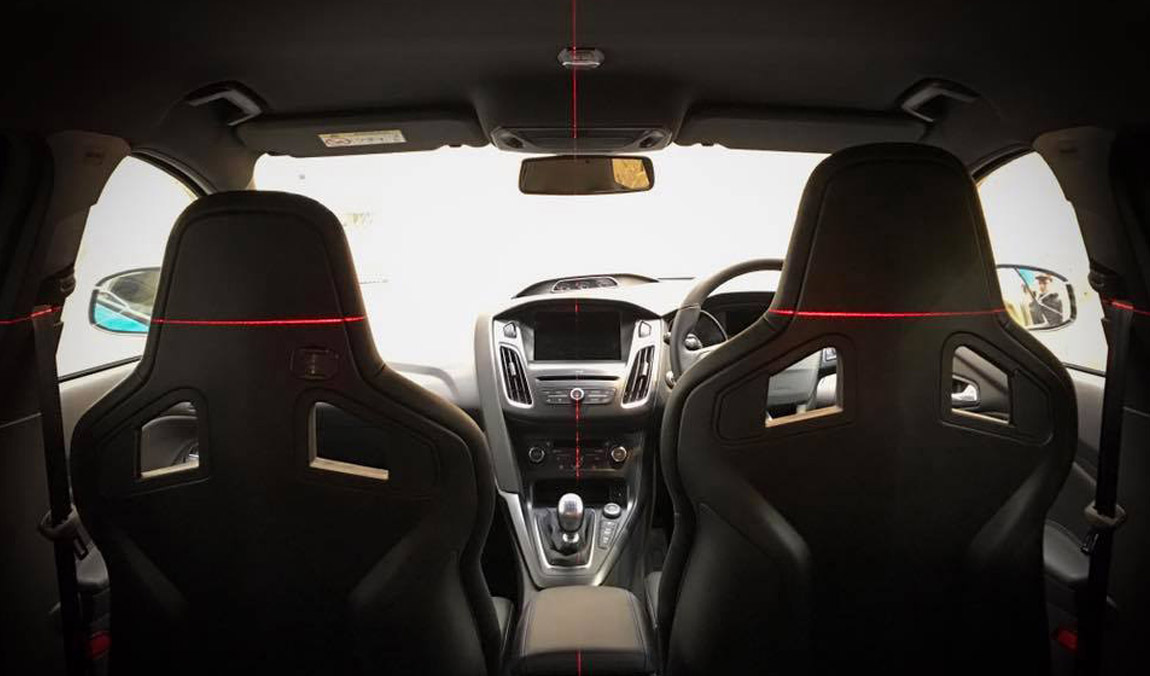 JCR Lowered Seat Rails Mk3 Focus RS Club