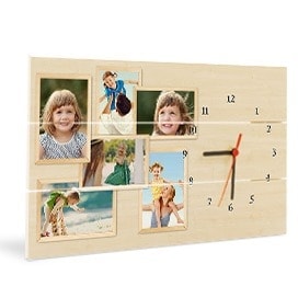 Orologio su listelli