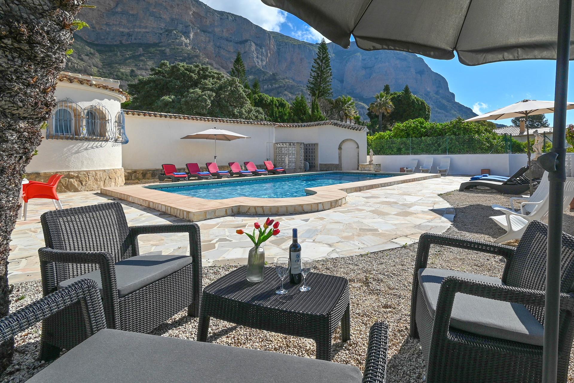Interior living area at Ker Blanc 6 pax in Spain