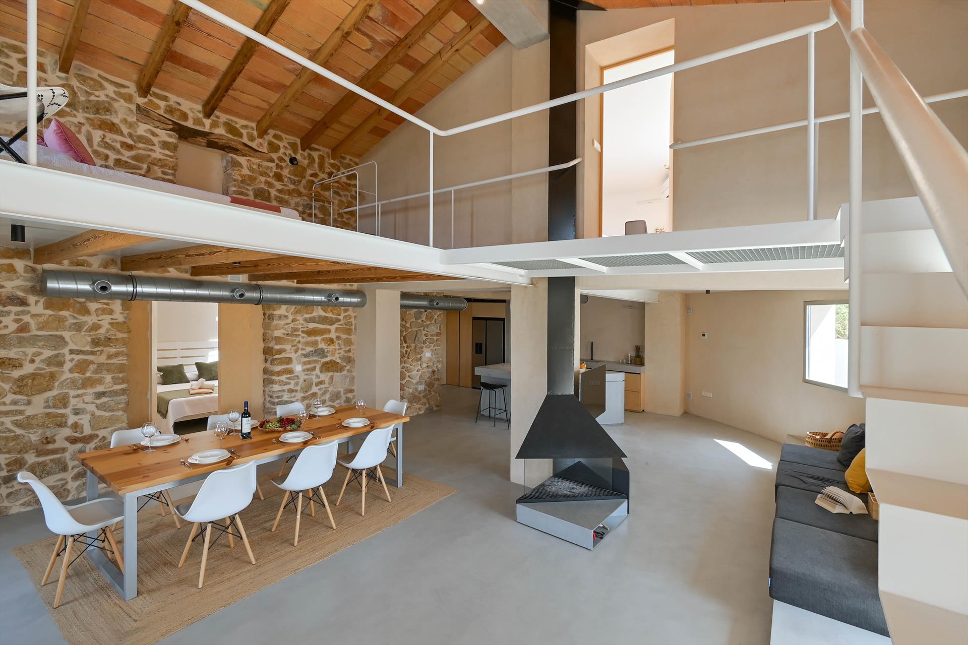 Bathroom at La de Ros in Spain