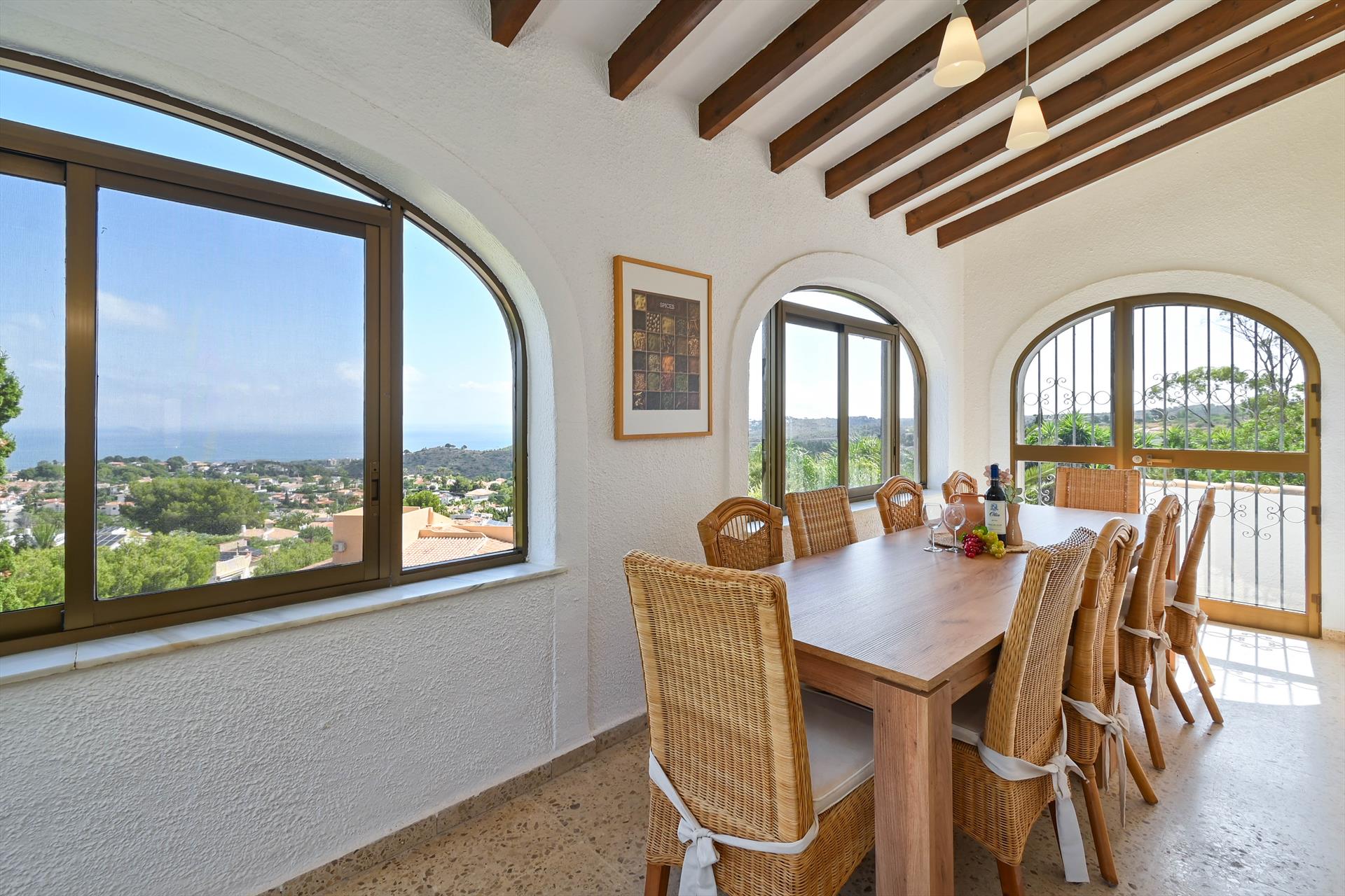 Swimming pool area near Shambala 6 pax in Spain