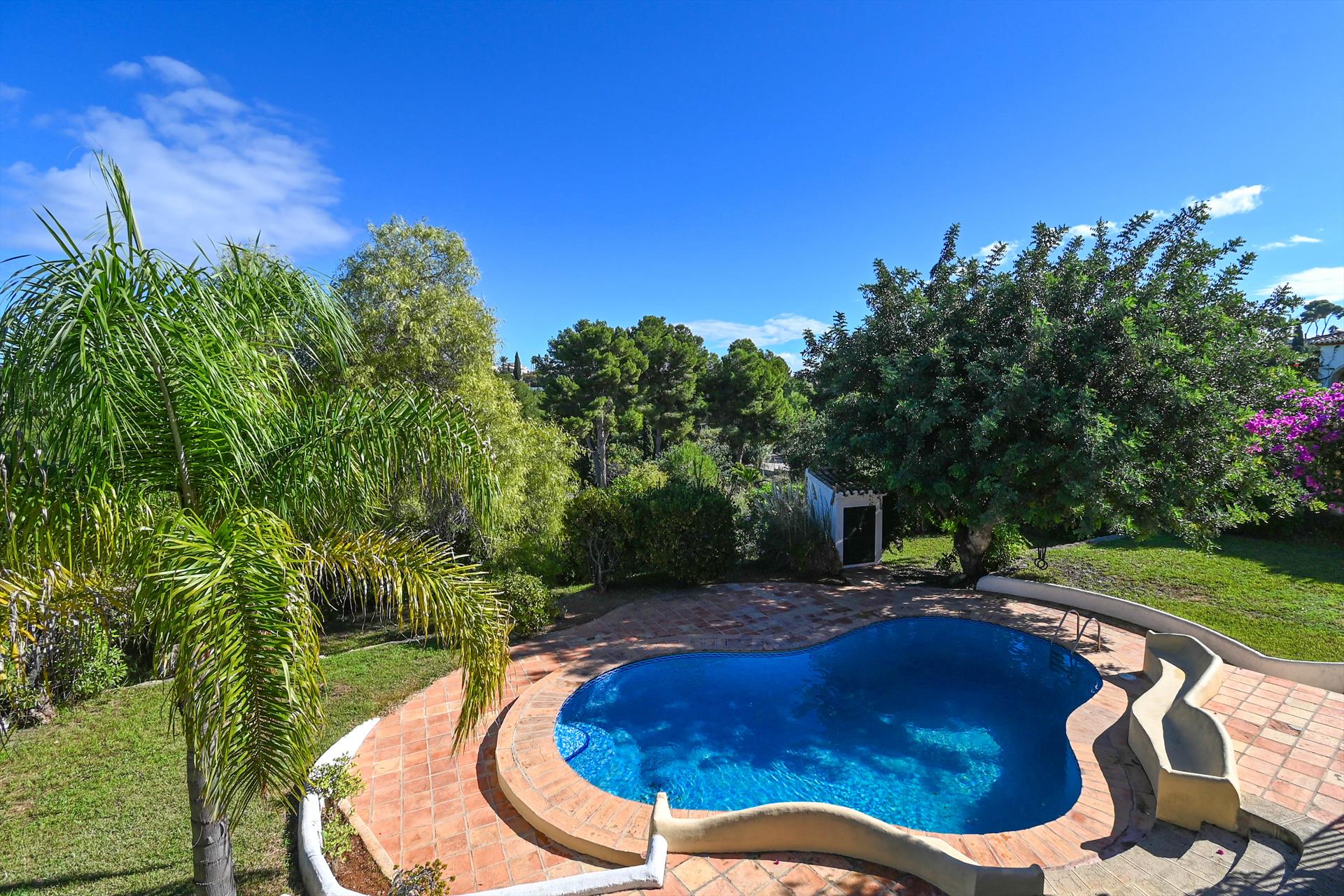 Interior living area at Casa Hedra in Spain