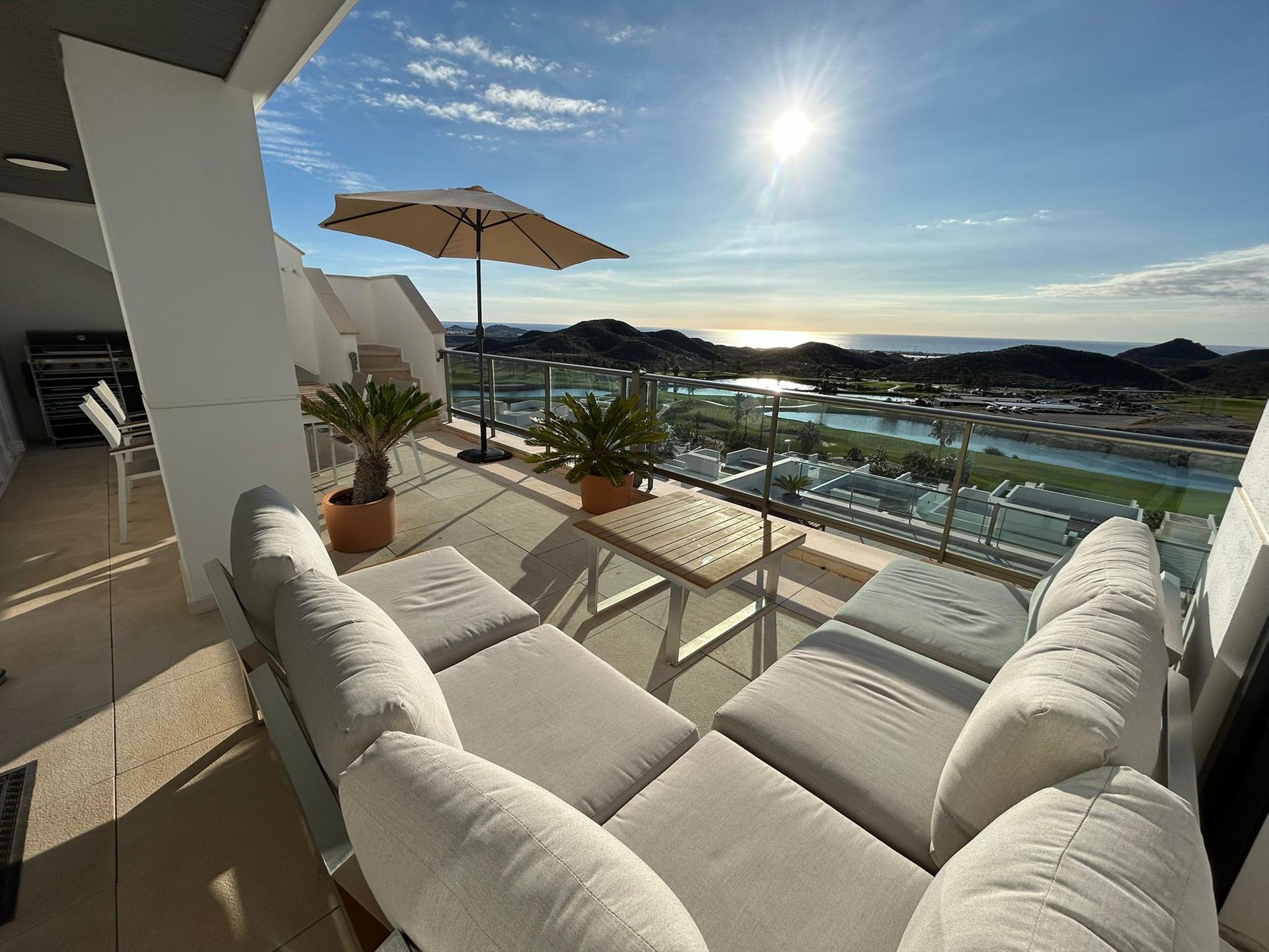 Exterior view of Casa Aguilon Golf View in Spain