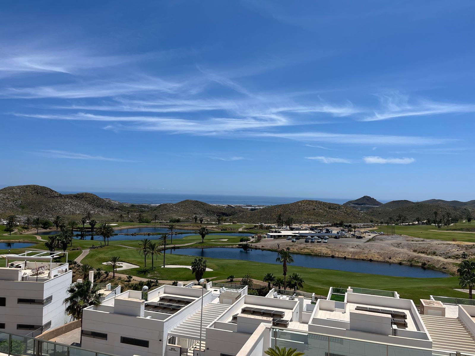 Interior living area at Casa Aguilon Golf View in Spain