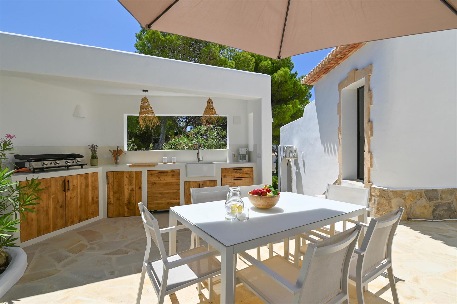 Bedroom accommodation at Can Pau 6 pax in Spain