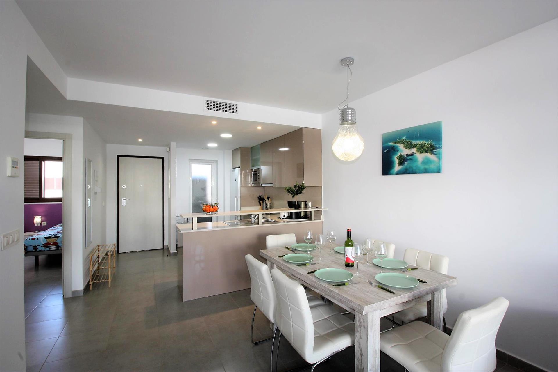 Swimming pool area near Casa Mario in Spain