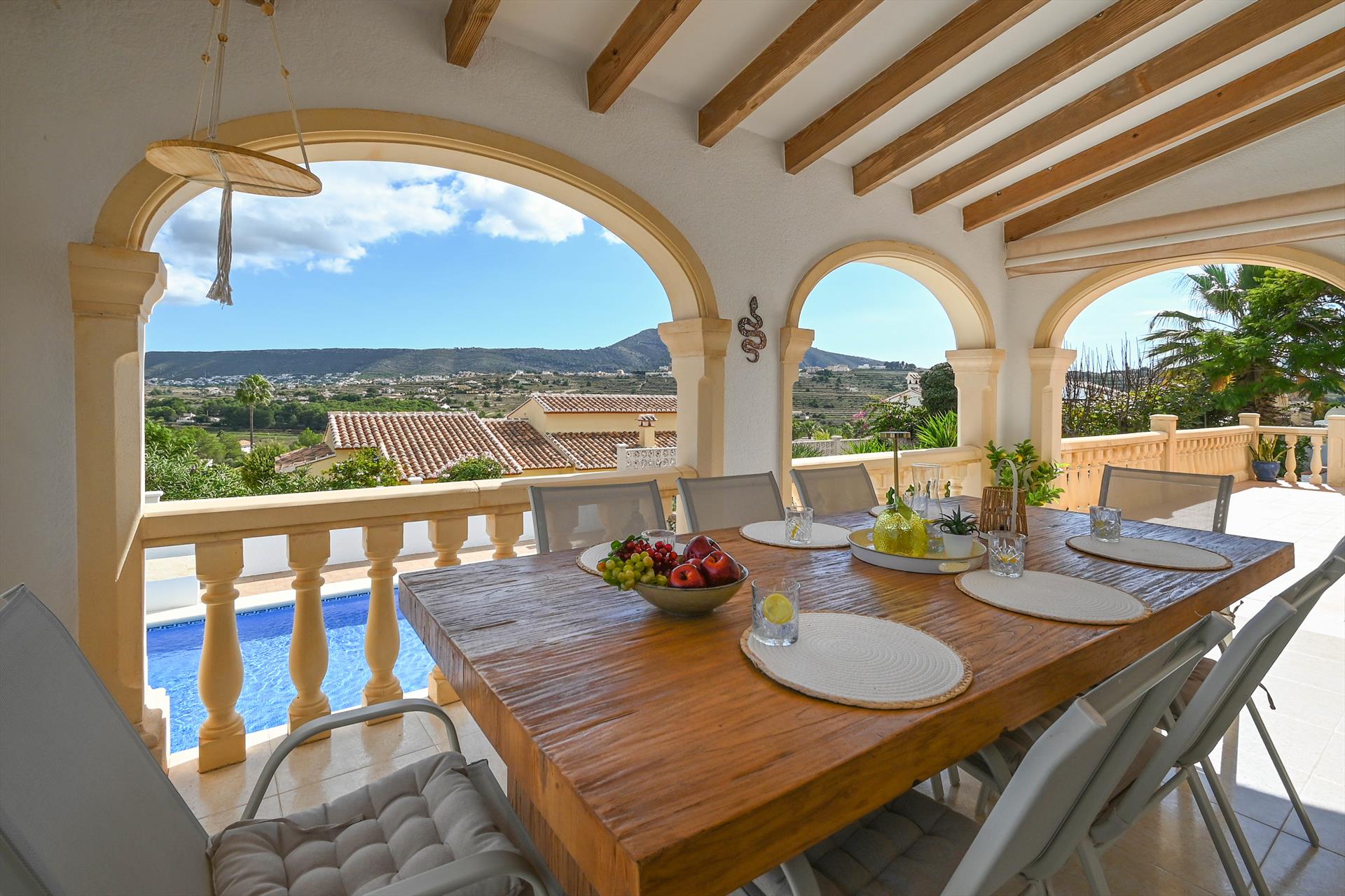 Kitchen facilities at Casa Lulu in Spain