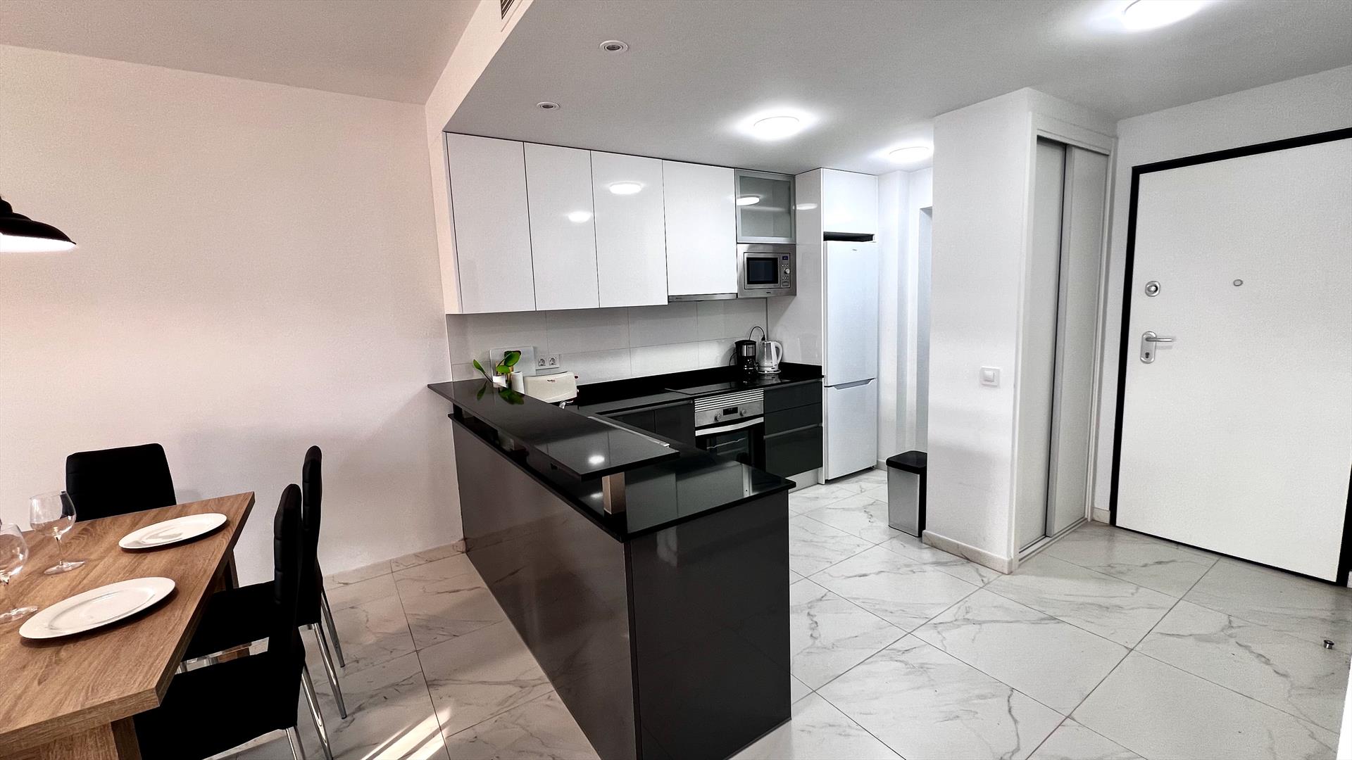 Kitchen facilities at Casa Jose in Spain