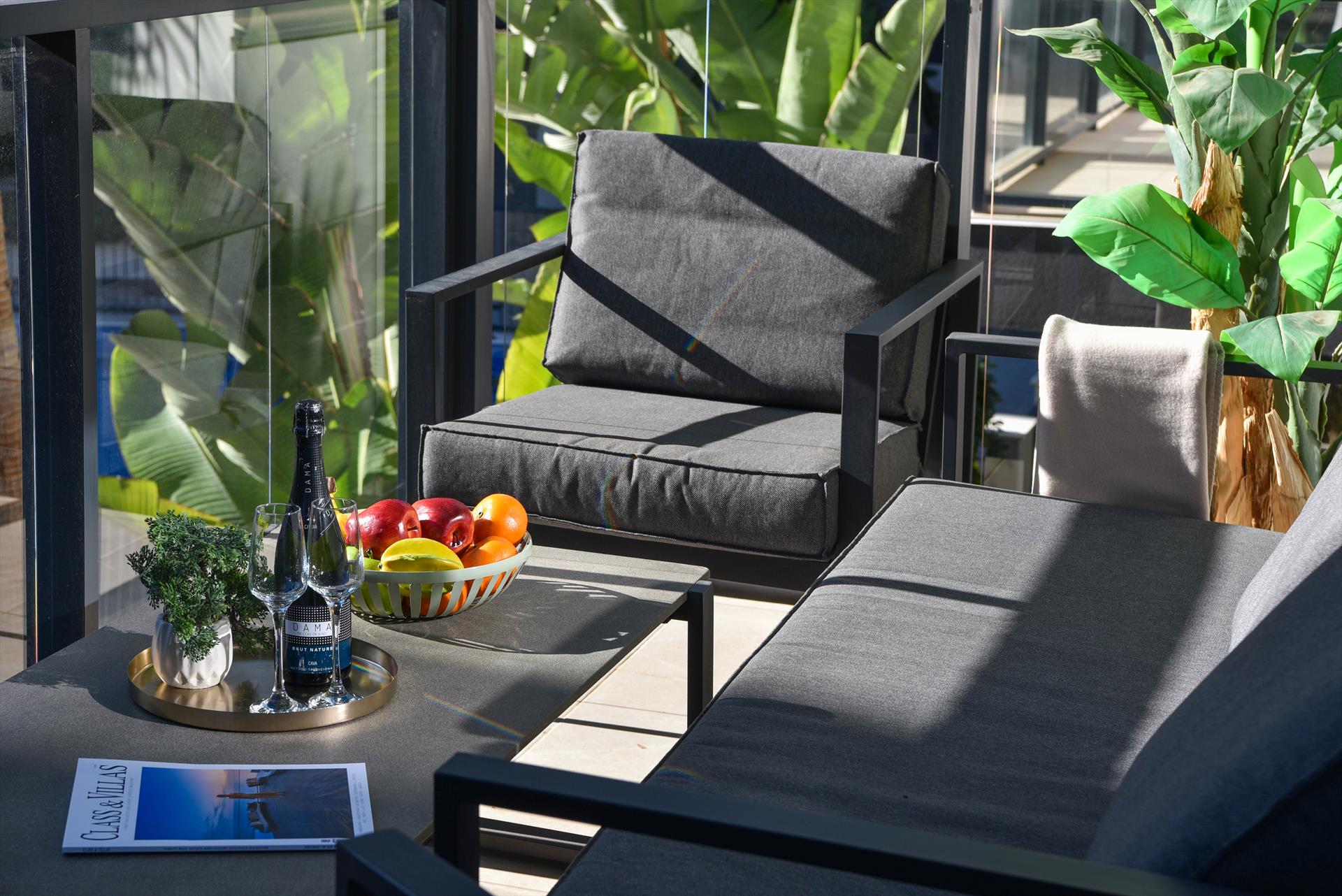 Interior living area at Aventurier in Spain