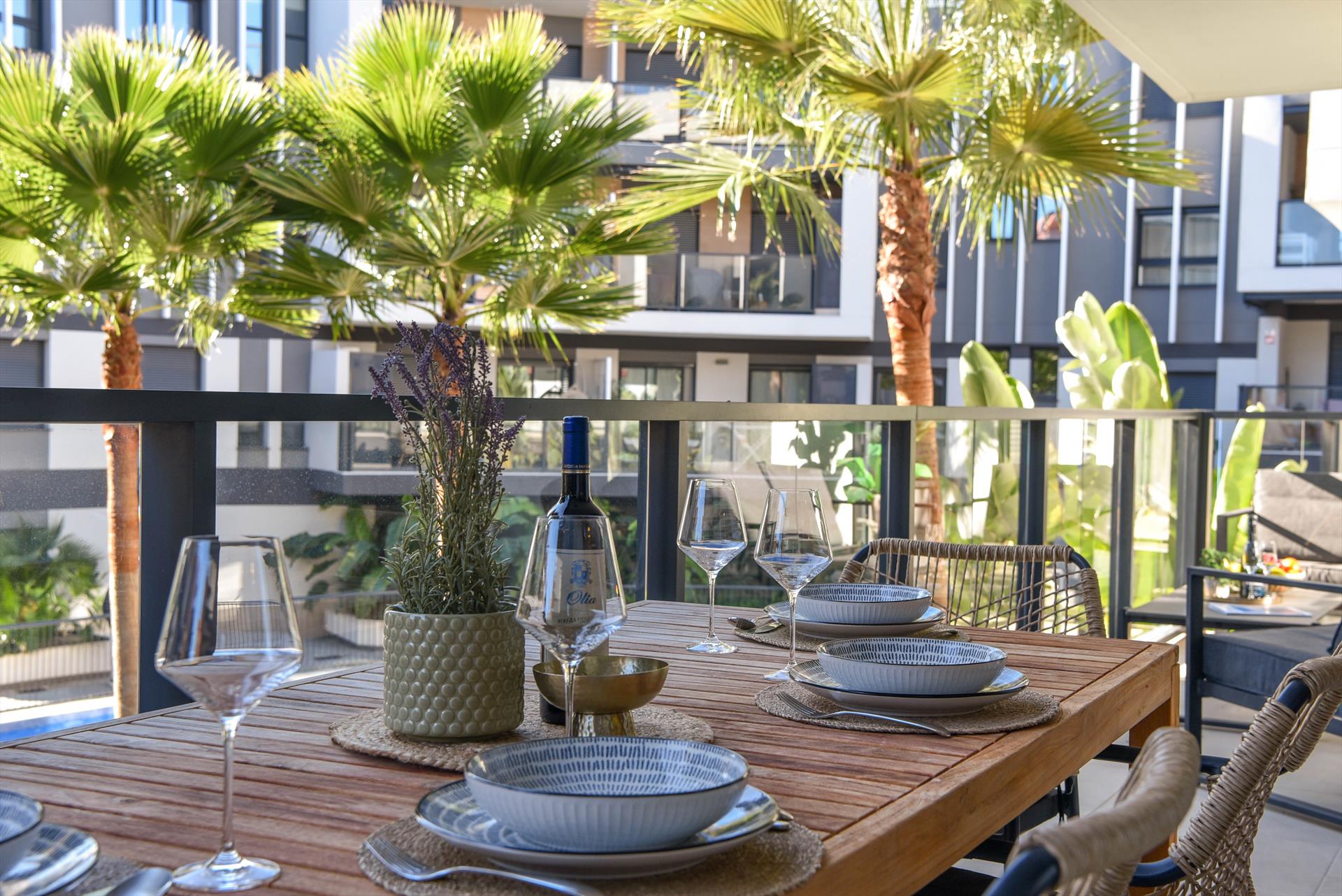 Kitchen facilities at Aventurier in Spain
