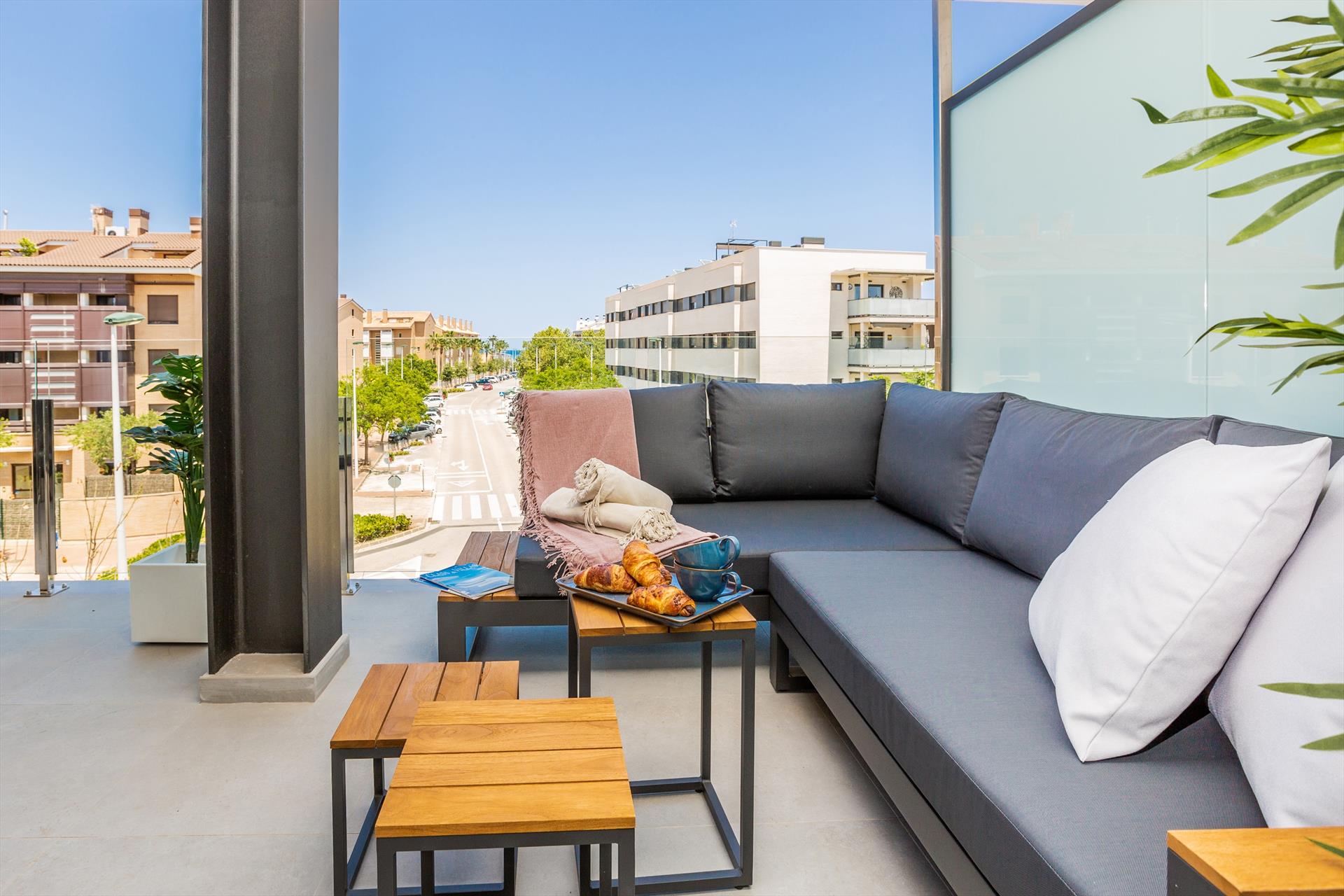 Interior living area at Arenal Playa II in Spain
