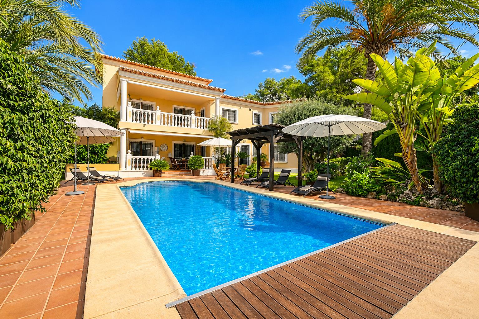 Bedroom accommodation at Villa Serenita 4 pax in Spain