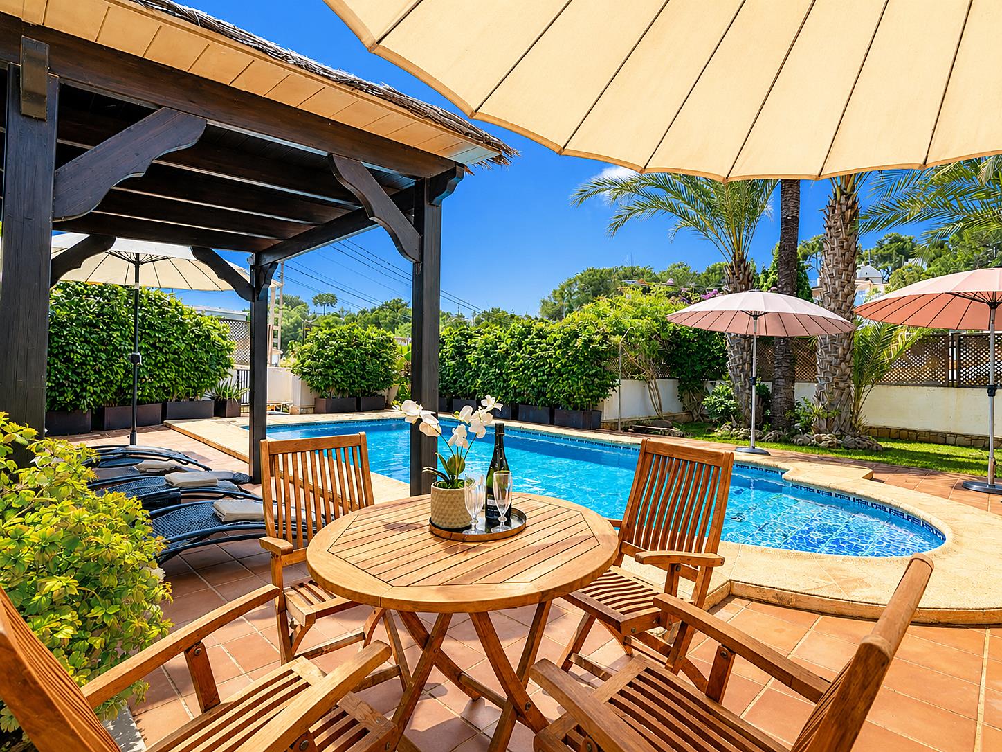 Kitchen facilities at Villa Serenita 4 pax in Spain
