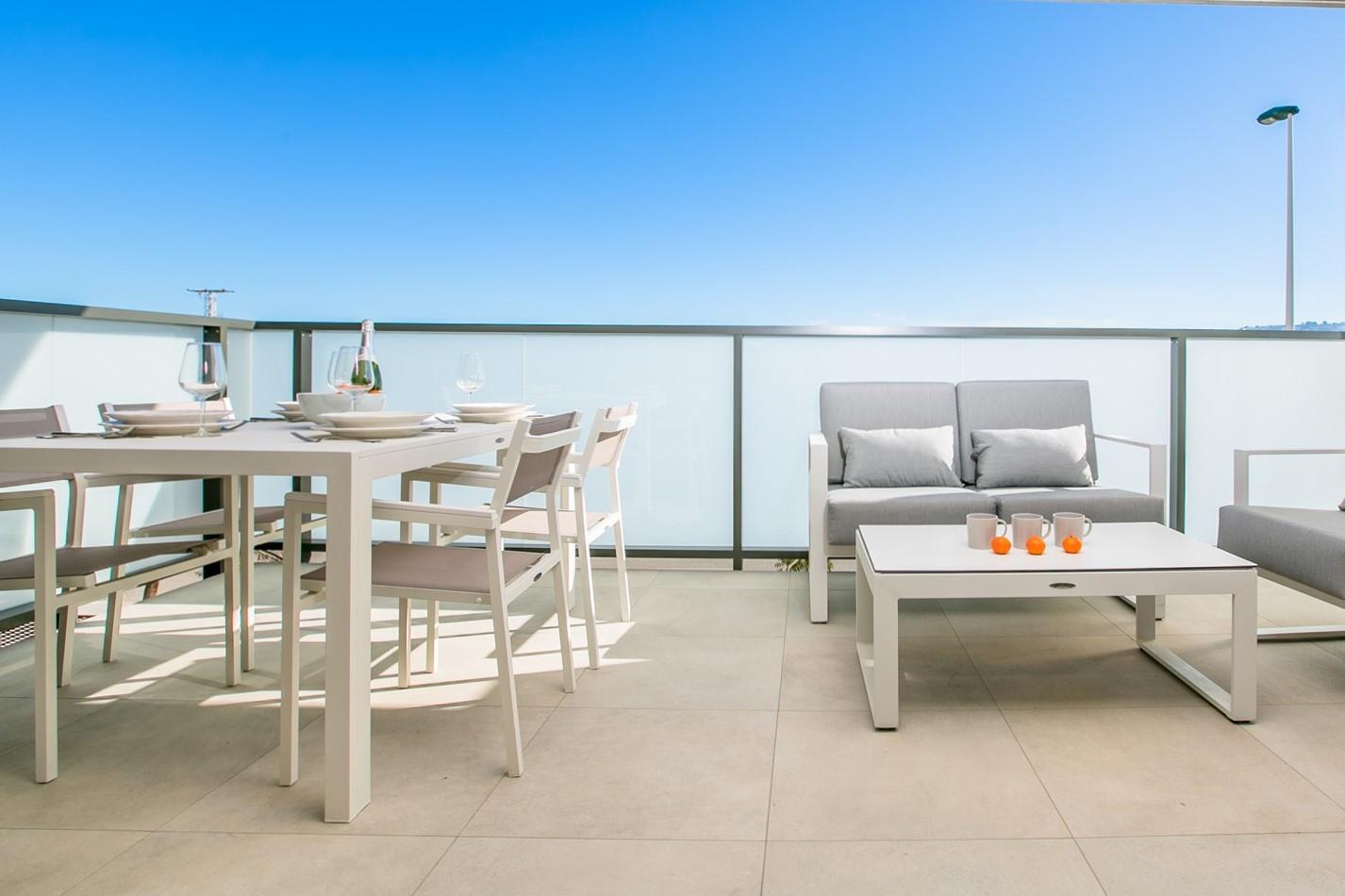 Interior living area at Blue Arenal in Spain