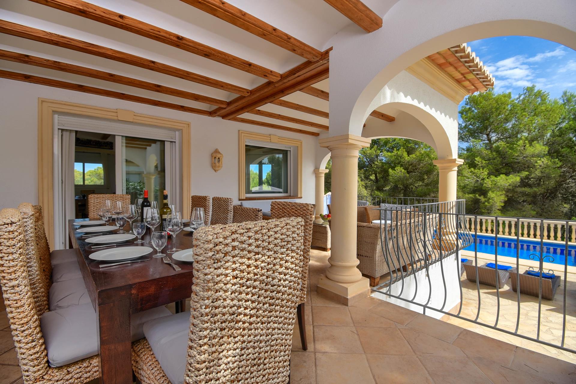 Interior living area at Anngo Dos 8 pax in Spain
