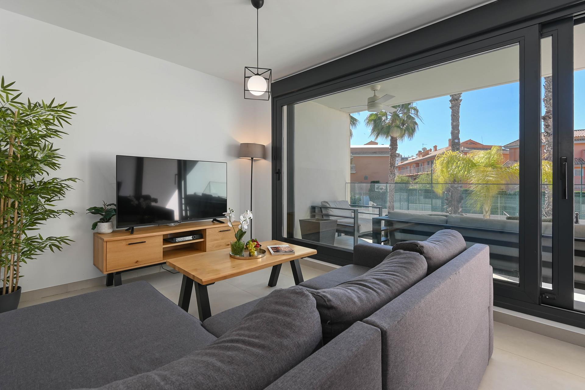 Interior living area at Brisa Marina II in Spain