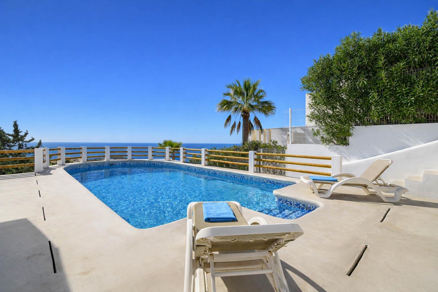 Interior living area at Dalias in Spain