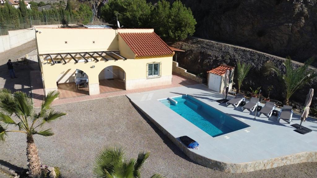 Interior living area at Casa Cocon in Spain