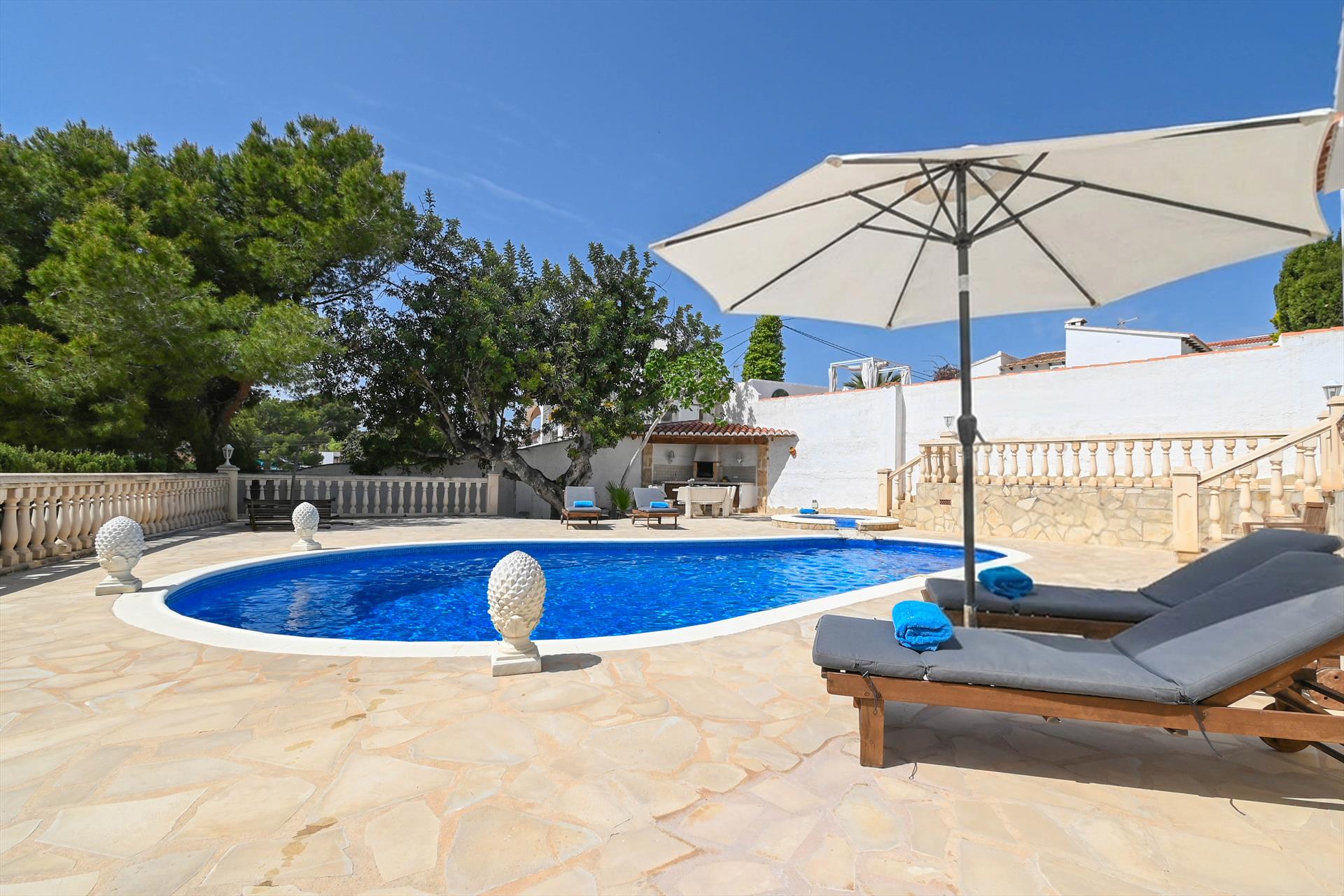 Interior living area at Calma Marina in Spain