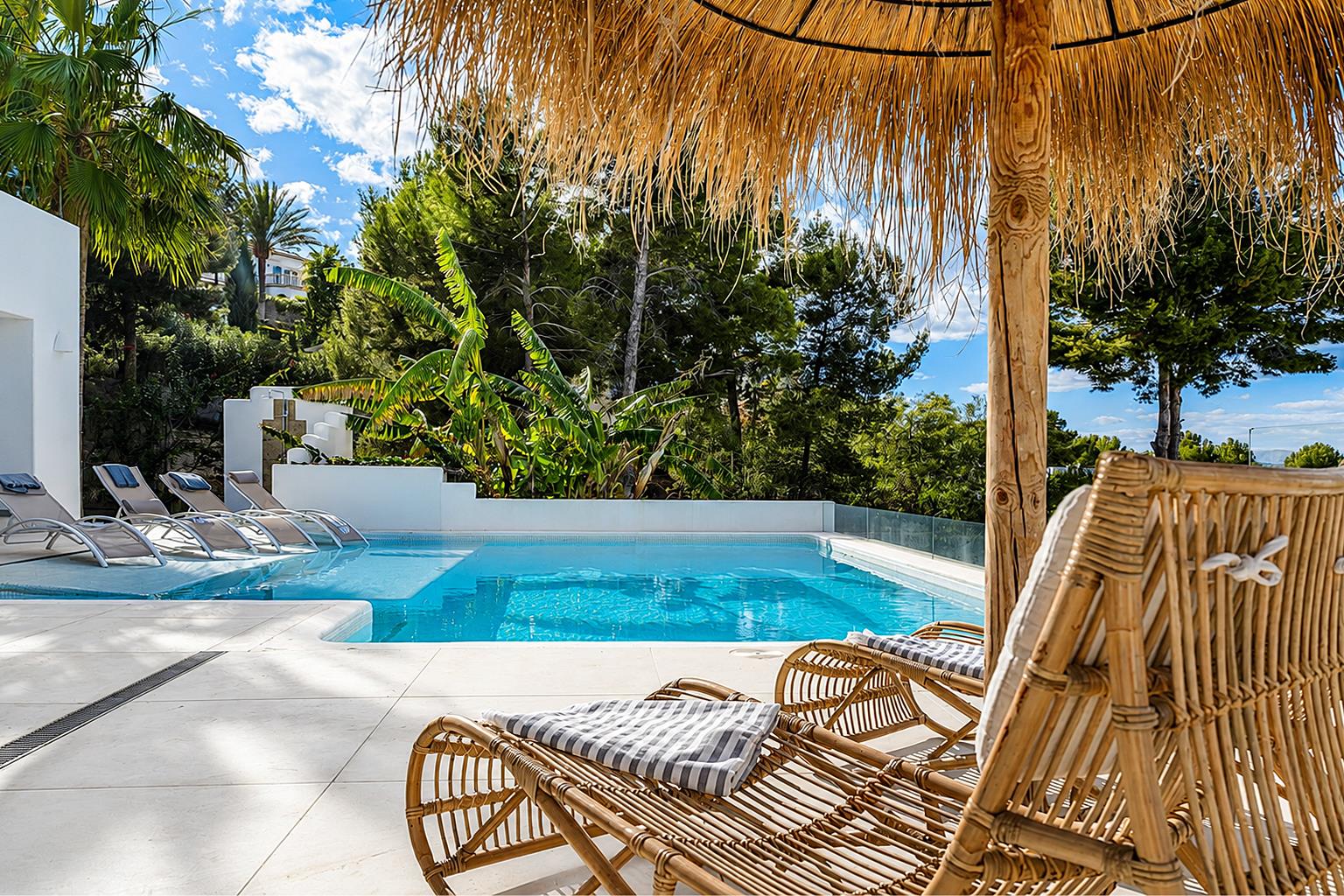 Bedroom accommodation at Javica in Spain