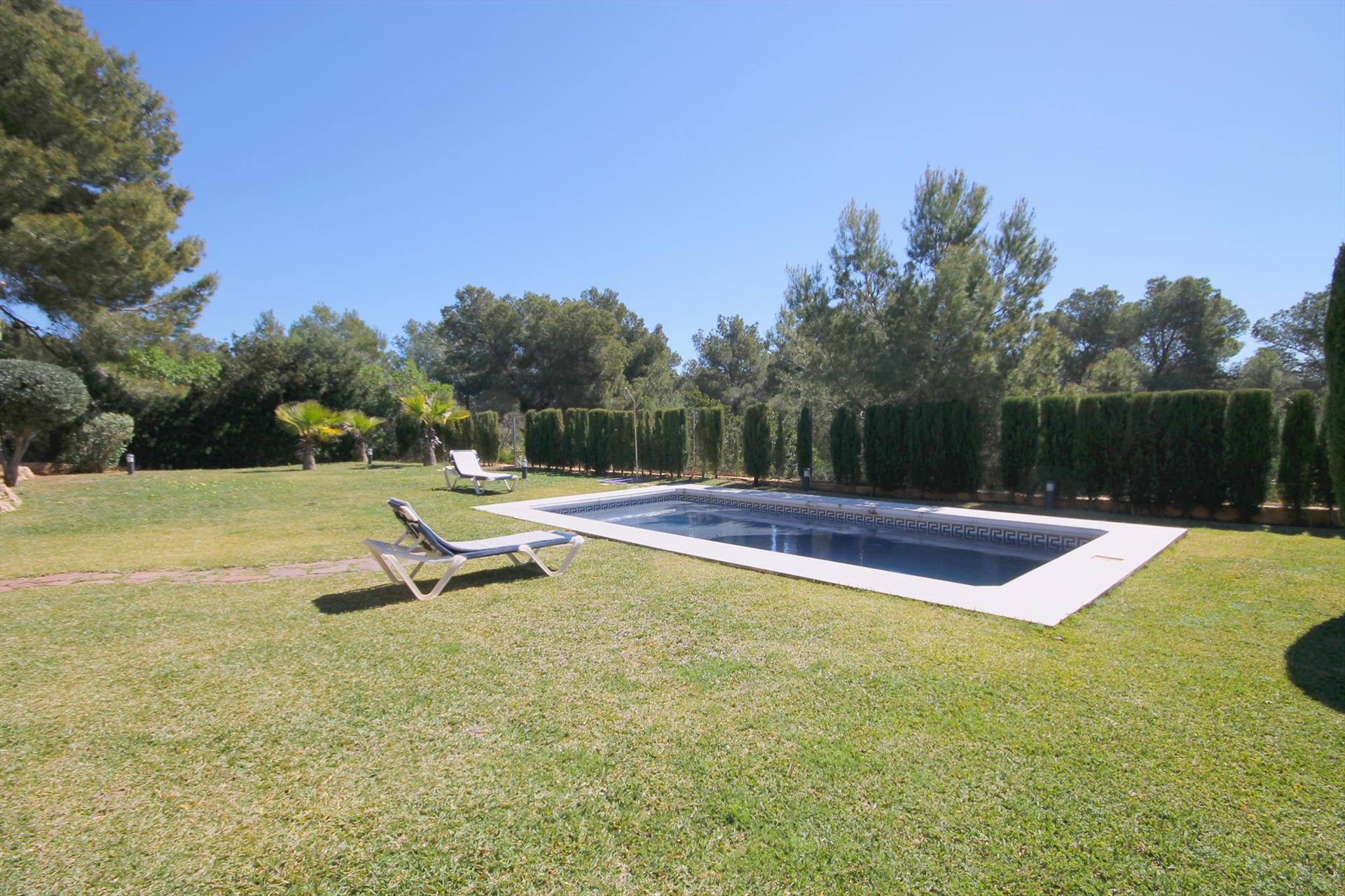 Swimming pool area near DENVER in Spain