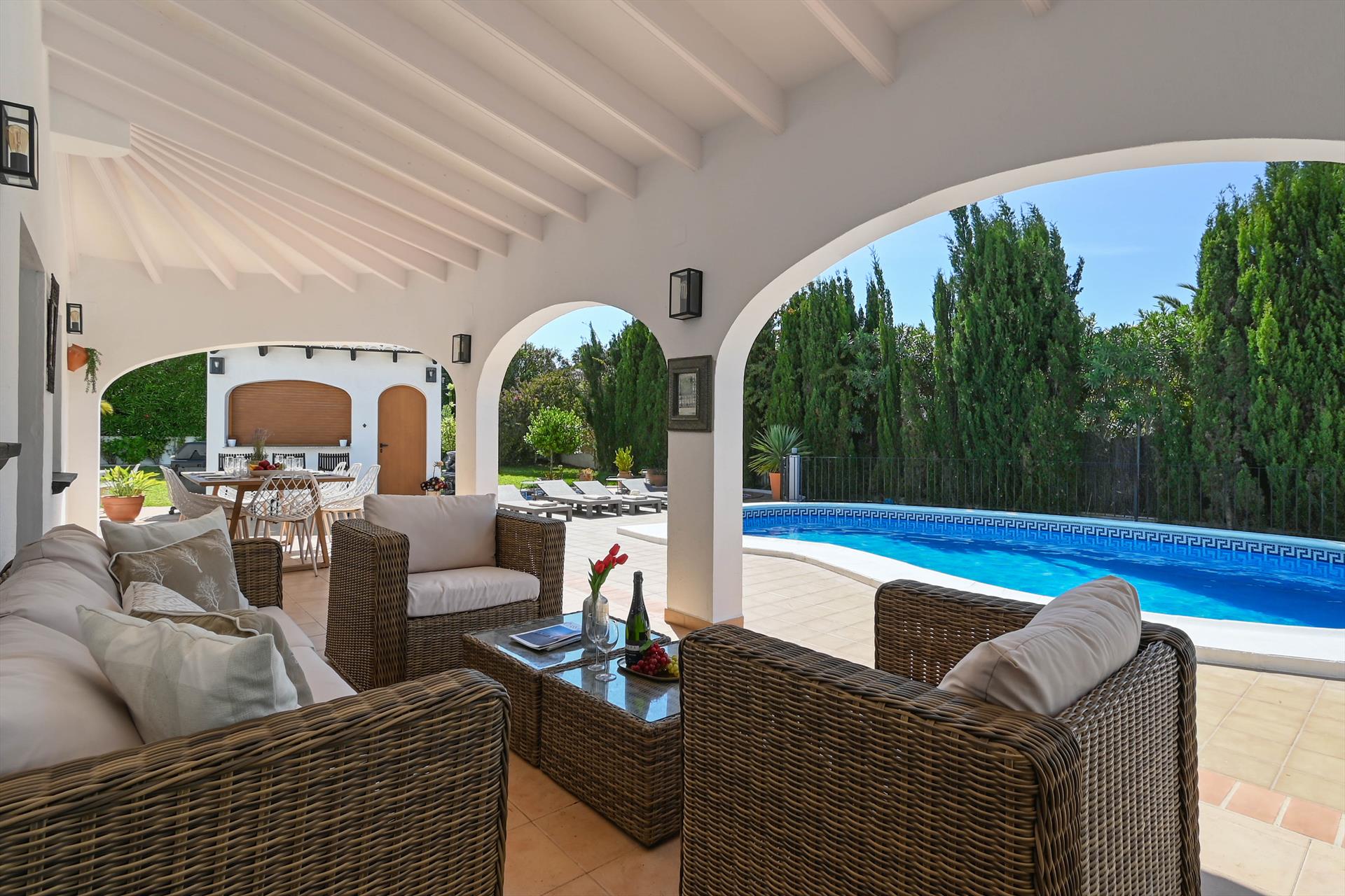 Bedroom accommodation at Sole Mio in Spain