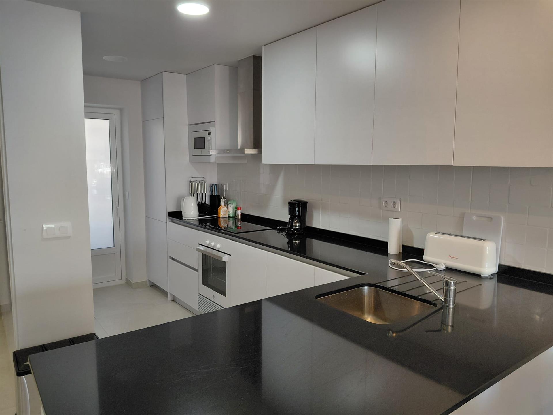 Kitchen facilities at Lemon Tree in Spain