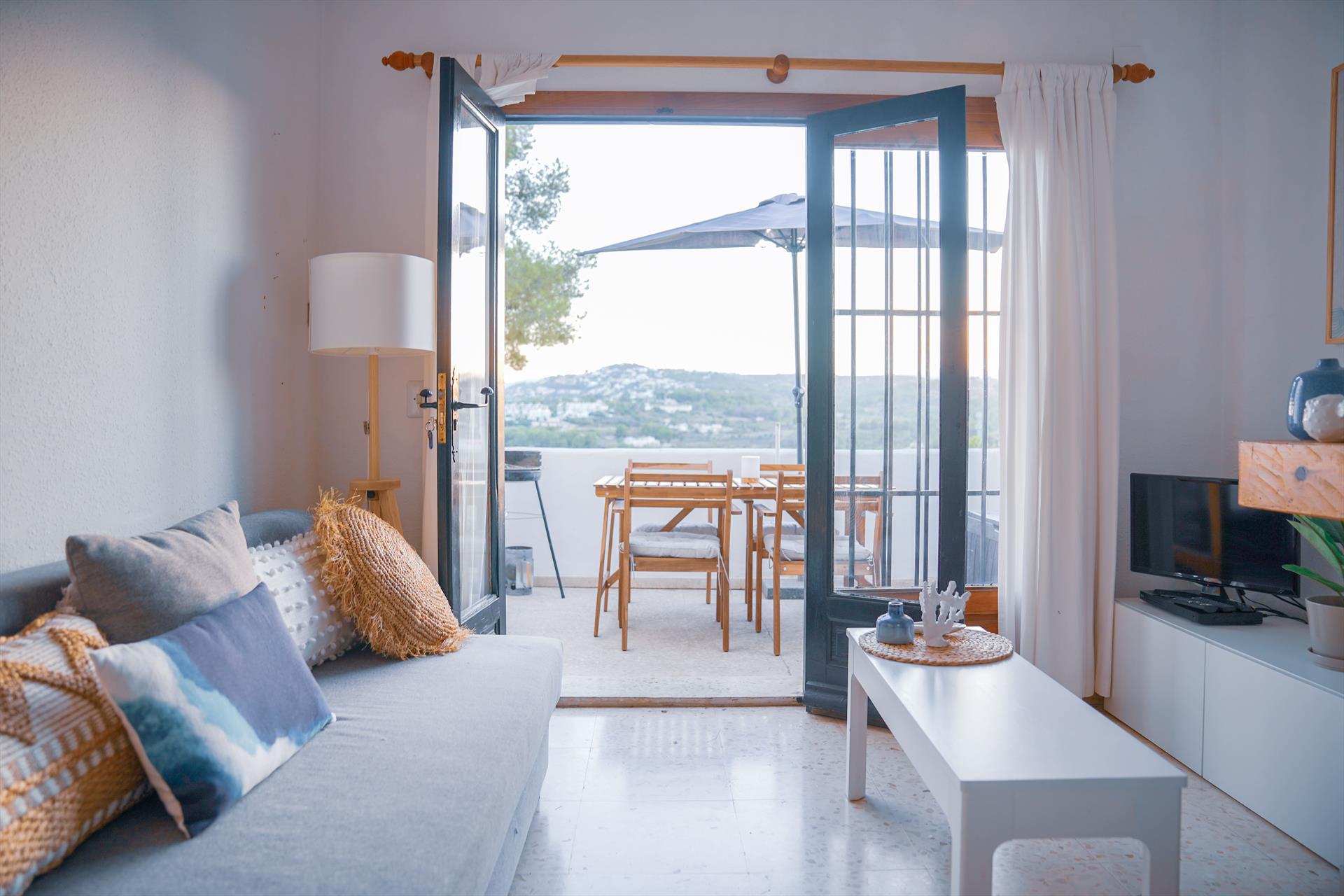 Bedroom accommodation at Alma Moraira in Spain