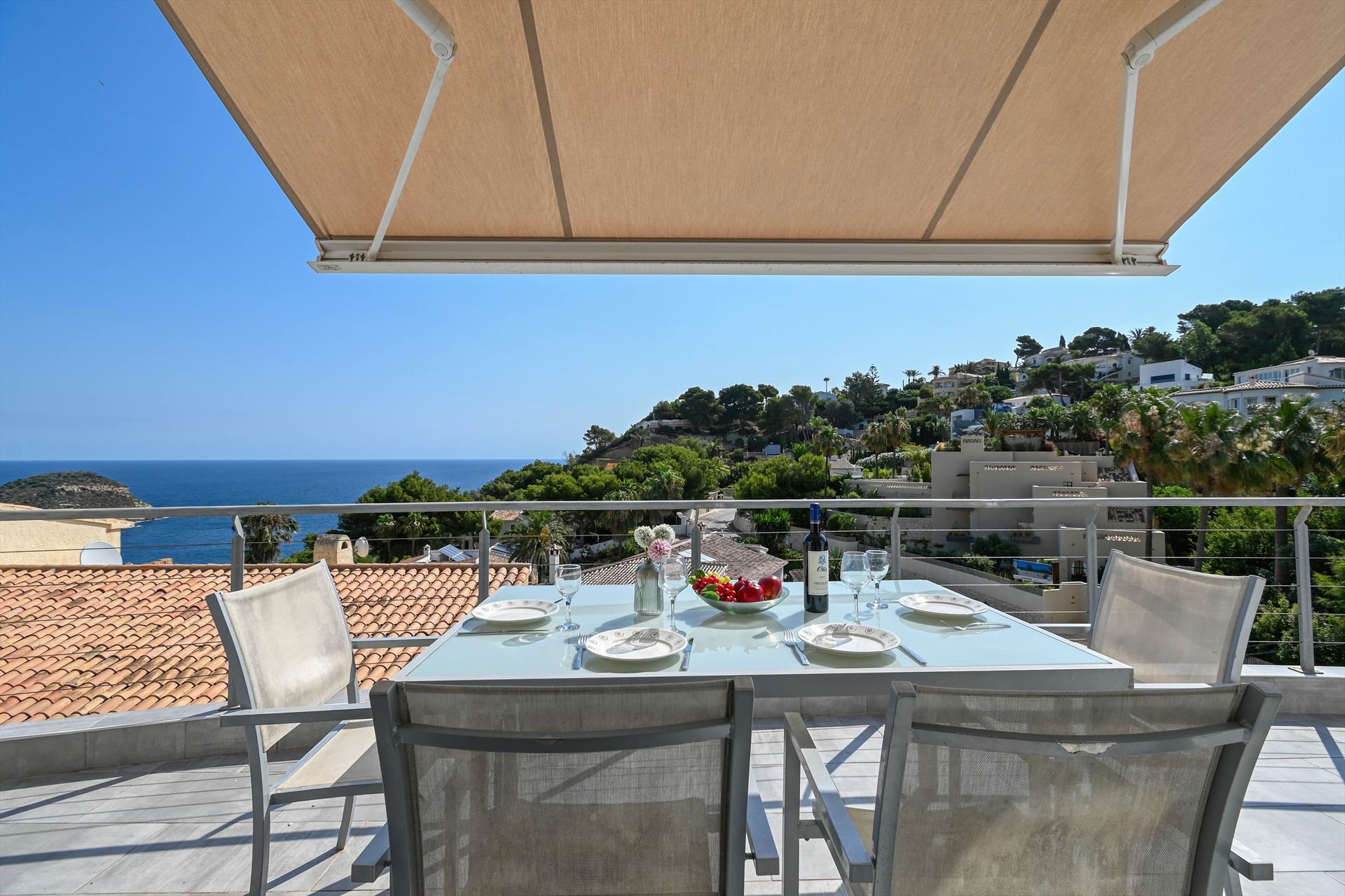 Interior living area at Las Gaviotas I in Spain