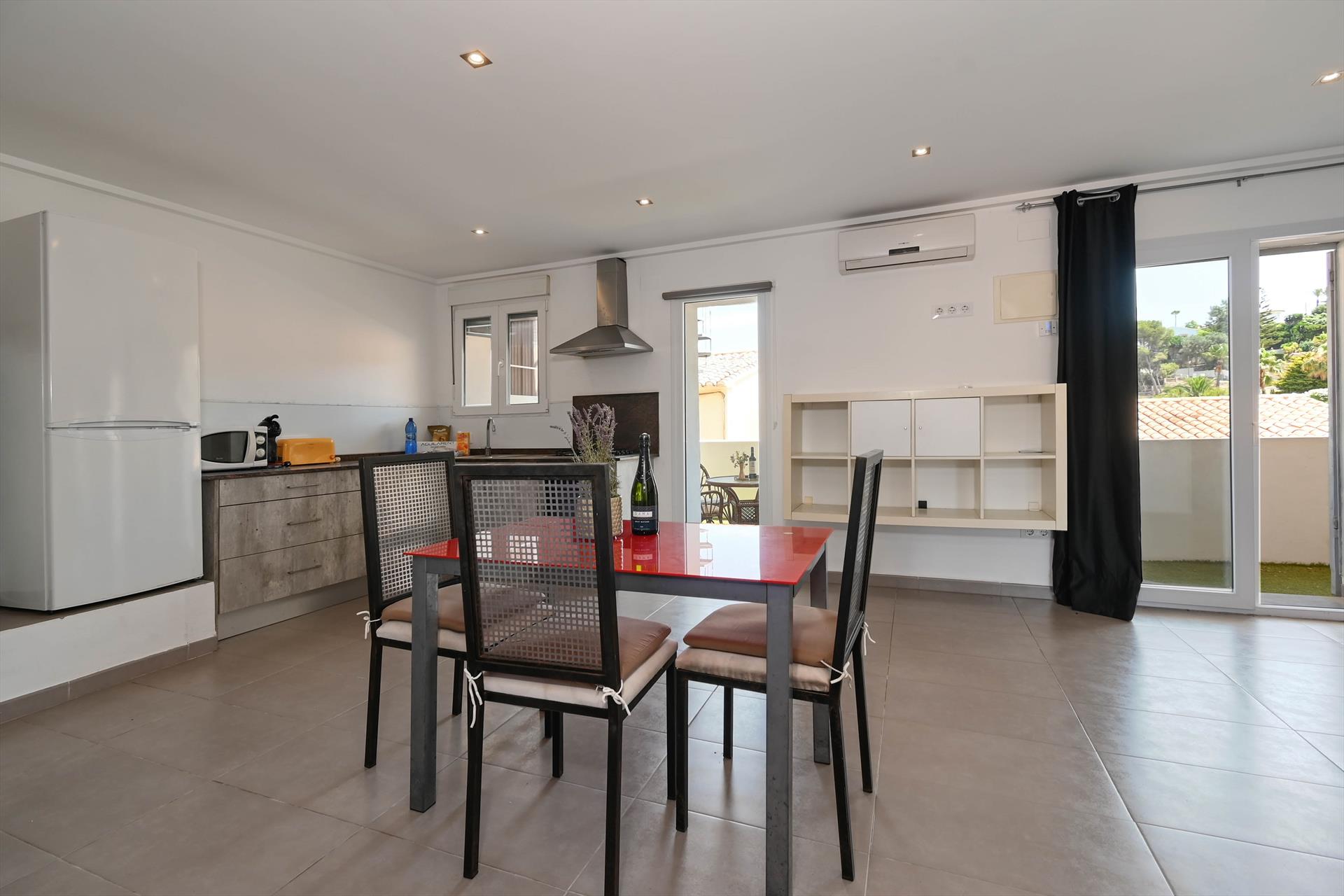 Bedroom accommodation at Las Gaviotas III in Spain