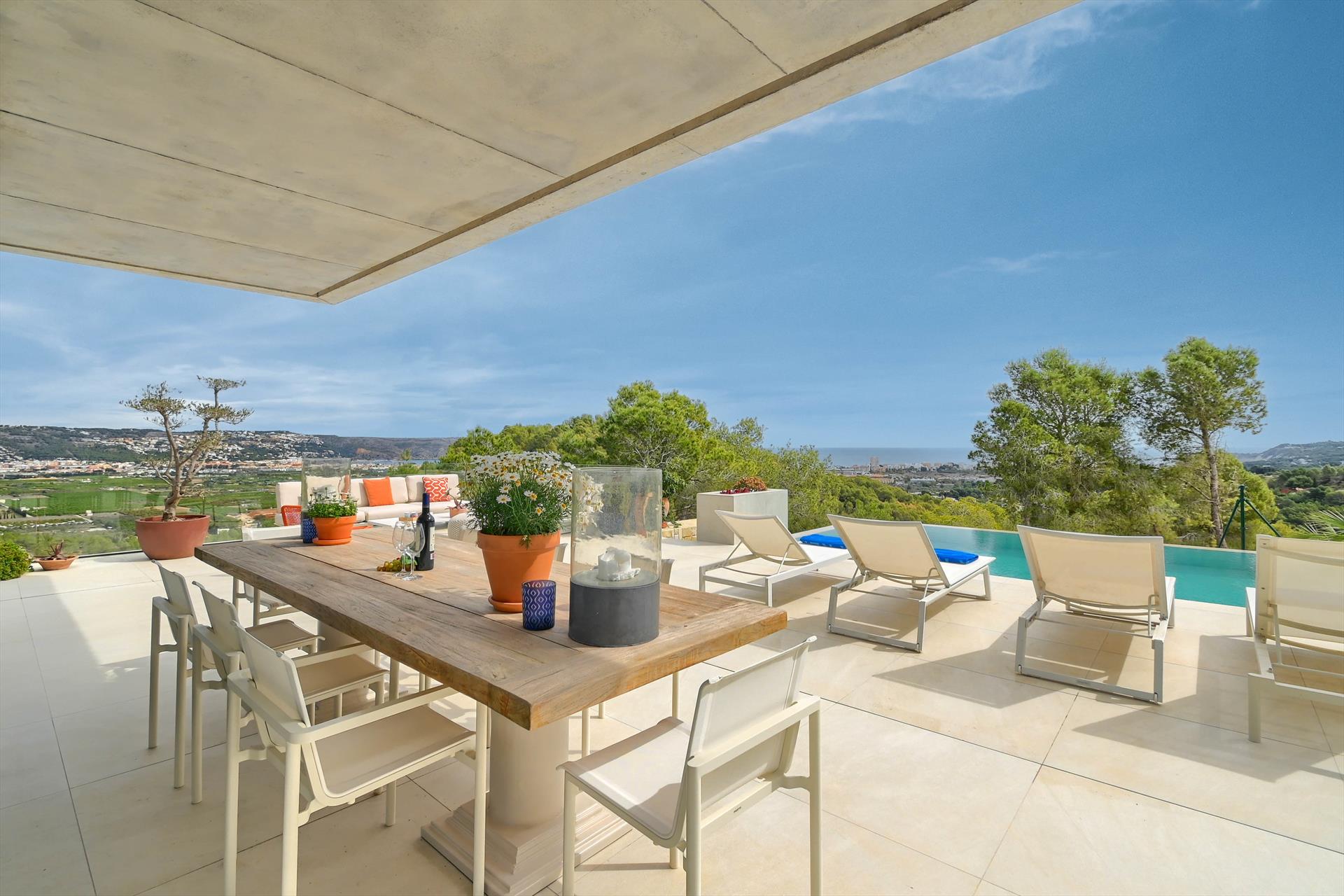 Swimming pool area near Casa de Romero 6 pax in Spain