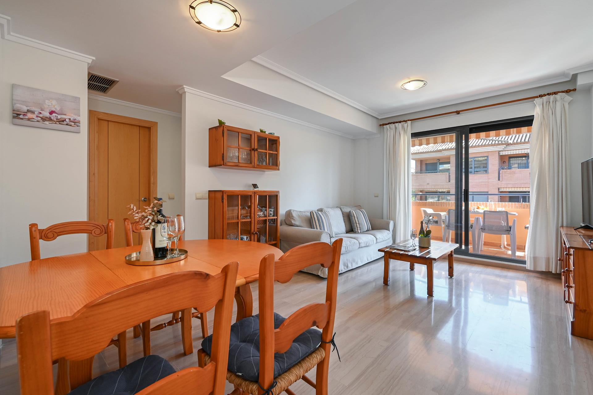 Bedroom accommodation at Jardines del Pueblo in Spain