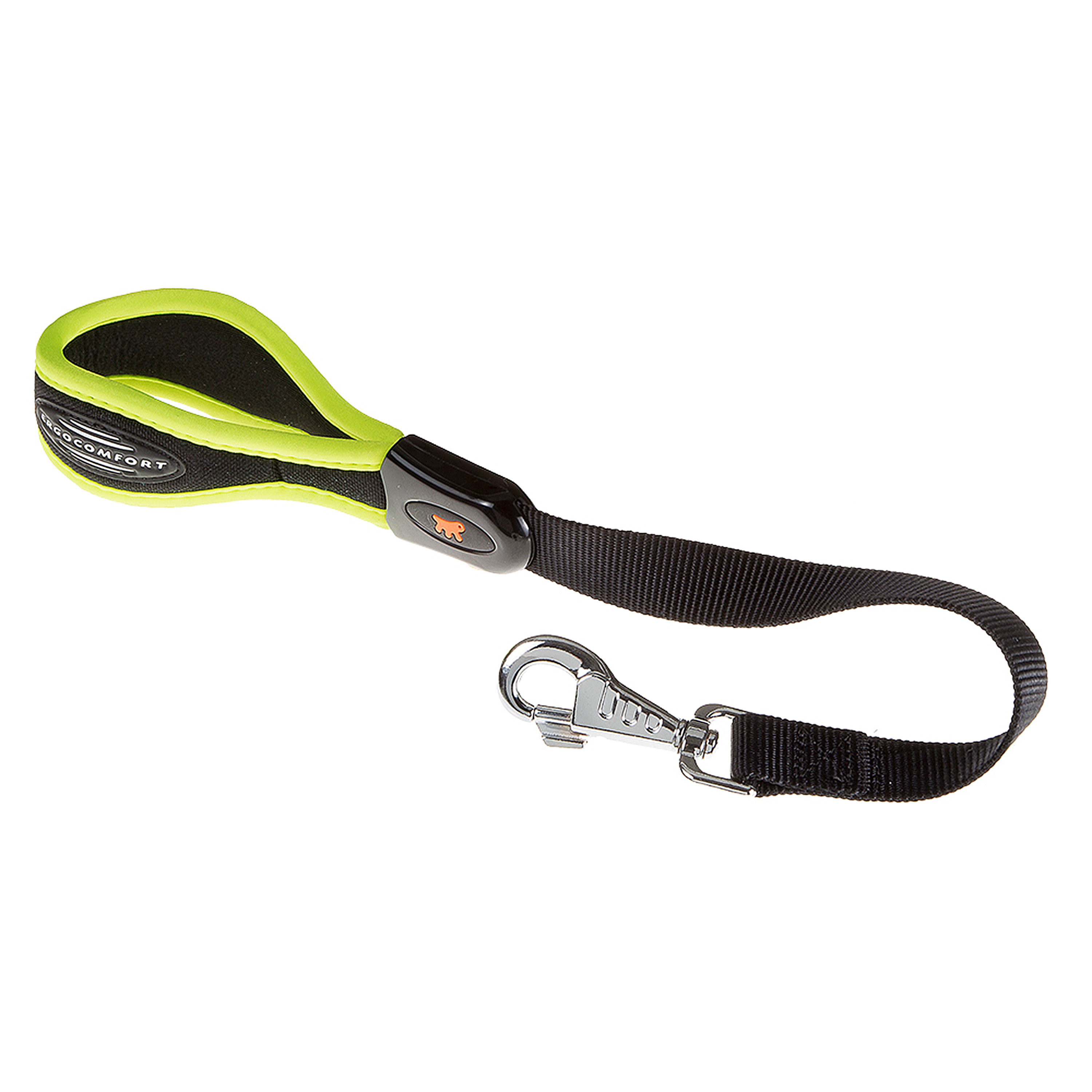 Guinzaglio cane cani  Ergofluo GM impugnatura morbida corto nylon