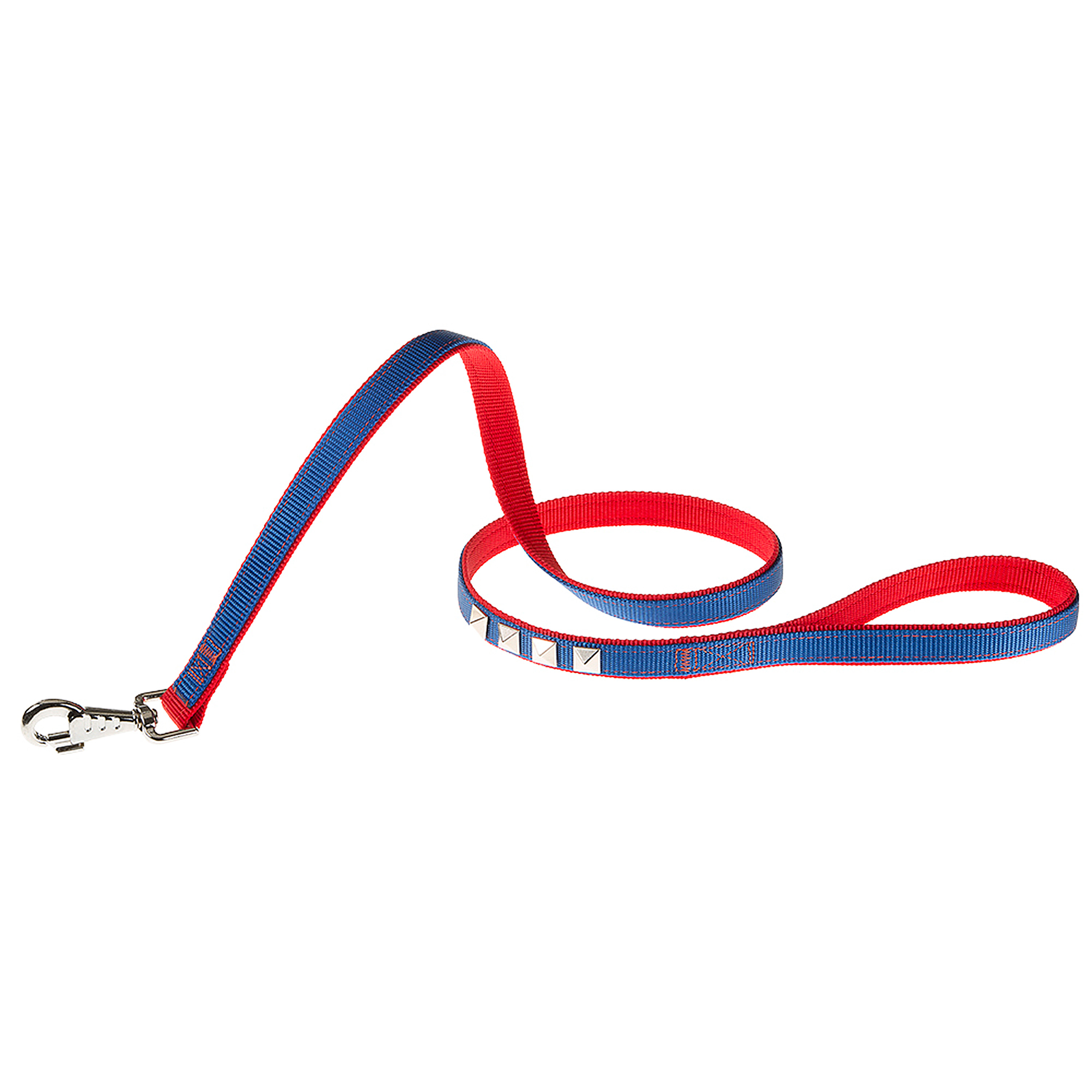 Guinzaglio cane cani  Dual Pyramids borchie tre colori tre misure nylon