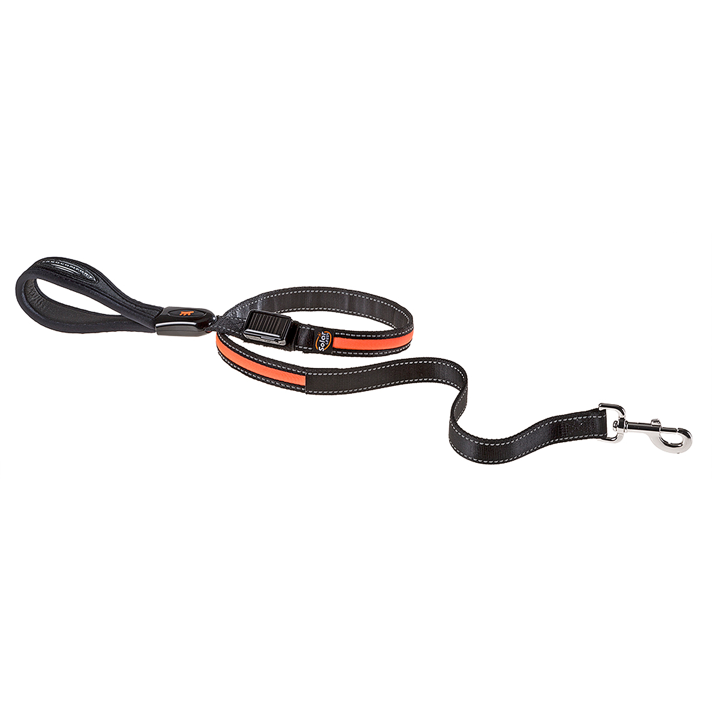 Guinzaglio cane cani  riflettente lampeggiante Ergoled morbida maniglia