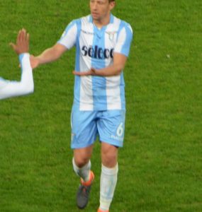Lucas Leiva In Napoli Lazio Campionato Di Serie A