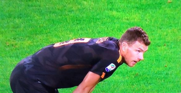 Dzeko In Napoli Roma