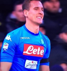 Milik In Sassuolo Napoli 2