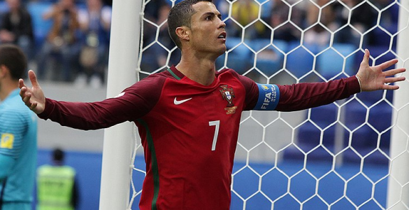 CR7 in Spagna Portogallo di Russia 2018