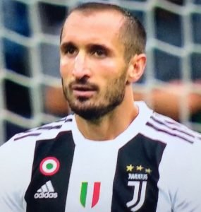 Chiellini in Juventus - Lazio 2018/19