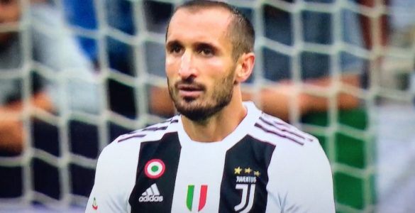 Chiellini in Juventus - Lazio 2018/19