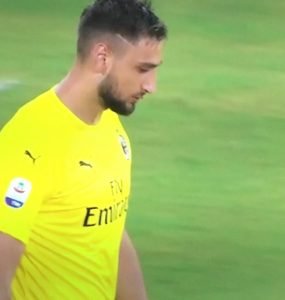 Donnarumma Napoli Milan 2018 19