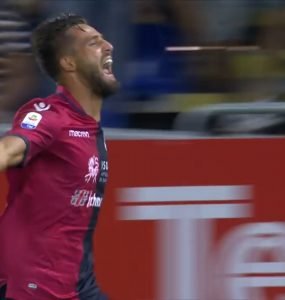 Pavoletti Cagliari Sassuolo 2018 19