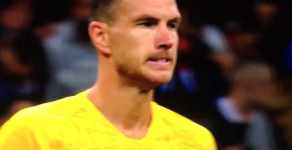 Dzeko In Milan Roma 2018 19 2