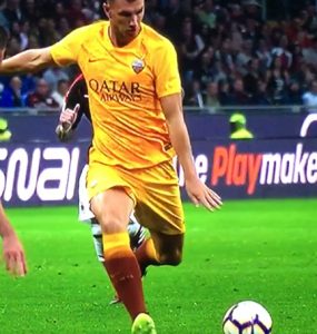 Dzeko In Milan Roma 2018 19 4