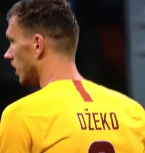 Dzeko In Milan Roma 2018 19