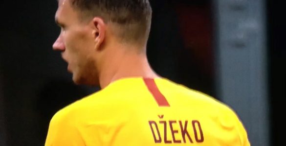 Dzeko In Milan Roma 2018 19